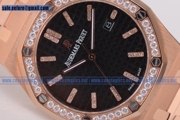Audemars Piguet Royal Oak 1:1 Replica Watch Rose Gold 15400OR.OO.1220OR.01D (EF) - Click Image to Close
